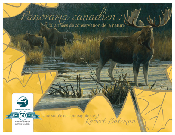 Moose painting by Robert Bateman